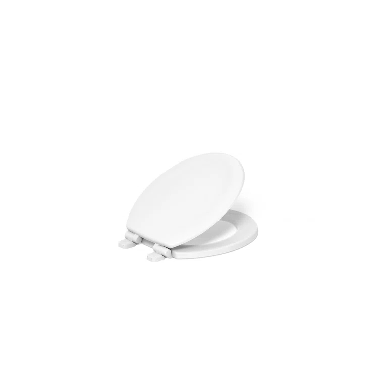 Stonewood Quiet-Close Compression-Molded Wood Toilet Seat