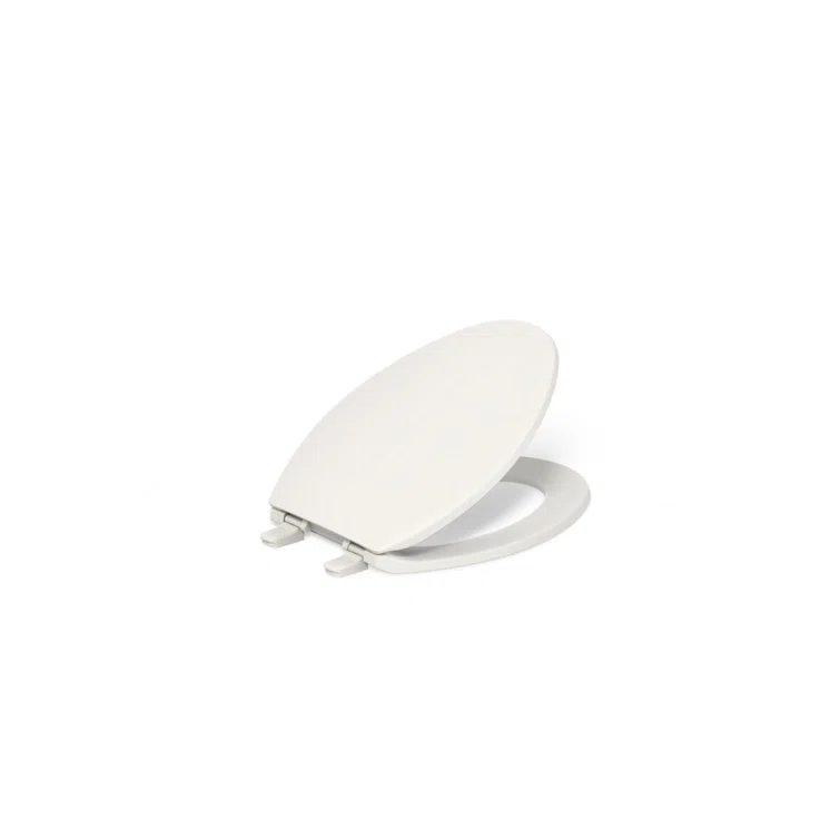 Kohler Brevia Quiet-Close Toilet Seat with Grip-Tight Bumpers and Quick-Attach Hardware
