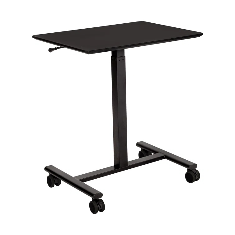 airLIFT® 25.6" Adjustable Height Mobile Rolling Laptop Cart Desk