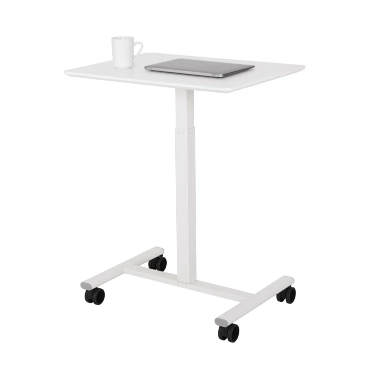airLIFT® 25.6" Adjustable Height Mobile Rolling Laptop Cart Desk
