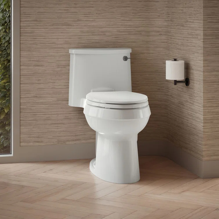 Adair 1.28 GPF Water Efficient Elongated One-Piece toilet (Seat Included)