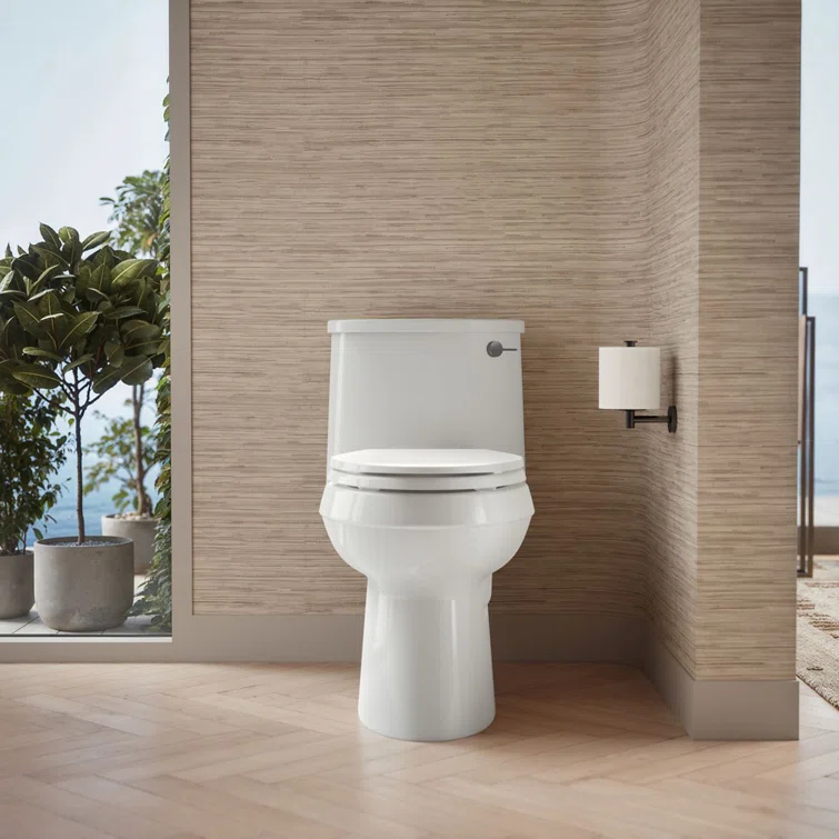 Adair 1.28 GPF Water Efficient Elongated One-Piece toilet (Seat Included)