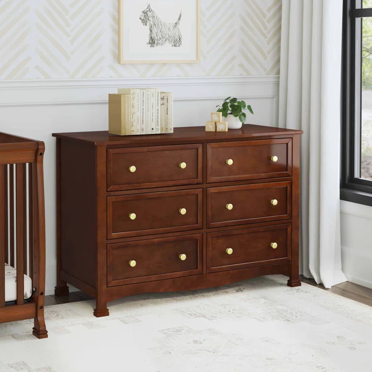 Kalani 6 Drawer 47" W Double Dresser