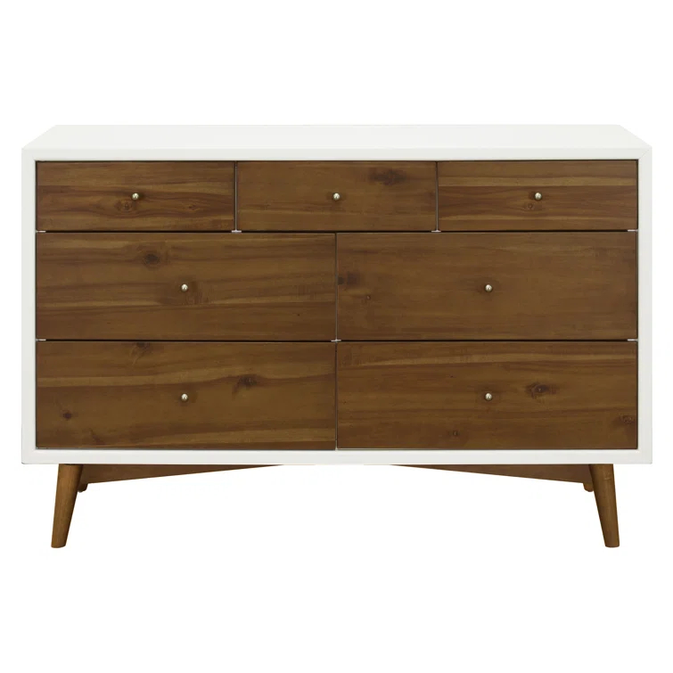 Palma 7 Drawer 53" W Double Dresser