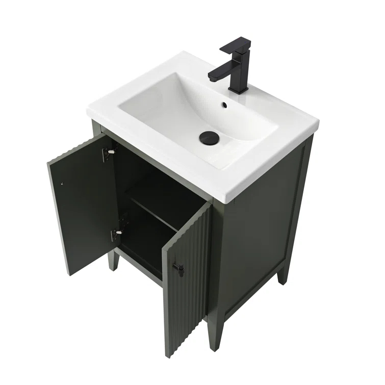 24" Single Bathroom Vanity Set