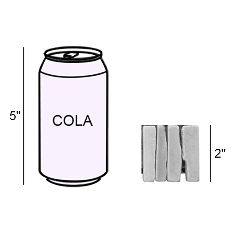 Landscape Wonder 0.75" x 2" Natural Stone Grid Mosaic Wall & Floor Tile