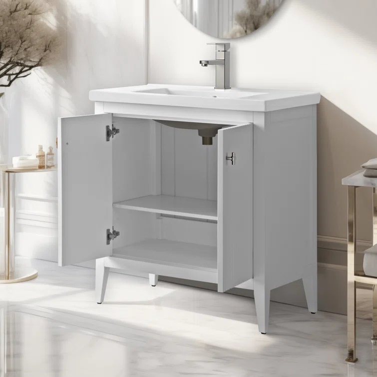 30" Single Bathroom Vanity Set