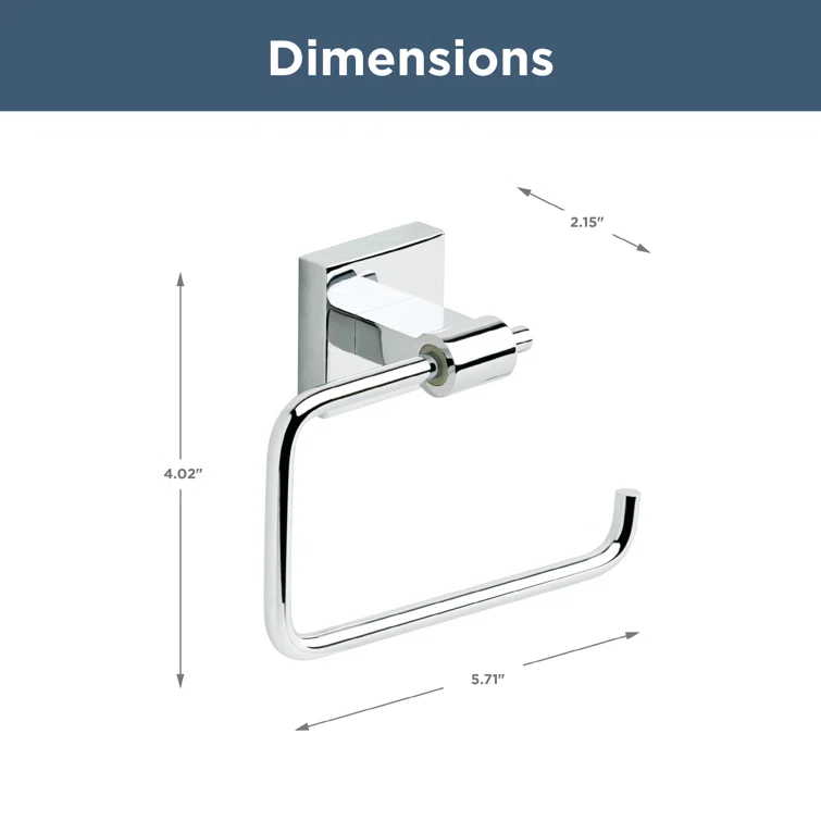 Maxted Wall Mount Toilet Paper Holder