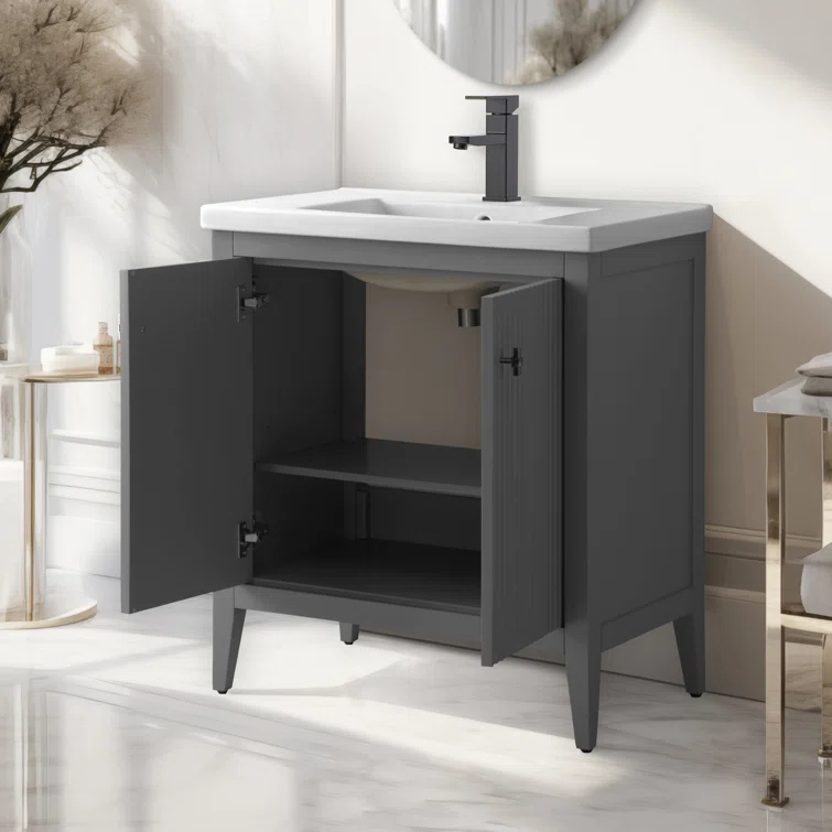 30" Single Bathroom Vanity Set