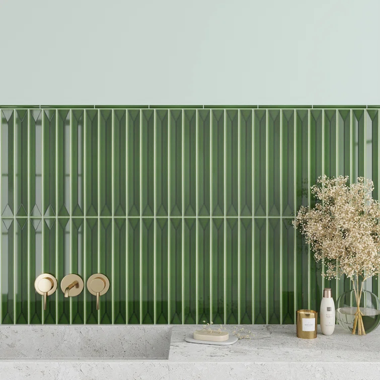 Apollo Tile Horizonte 2 X 16 In. Glossy Ceramic Deco Subway Wall Tile (10.76 Sq Ft/Case) - 50 Pack