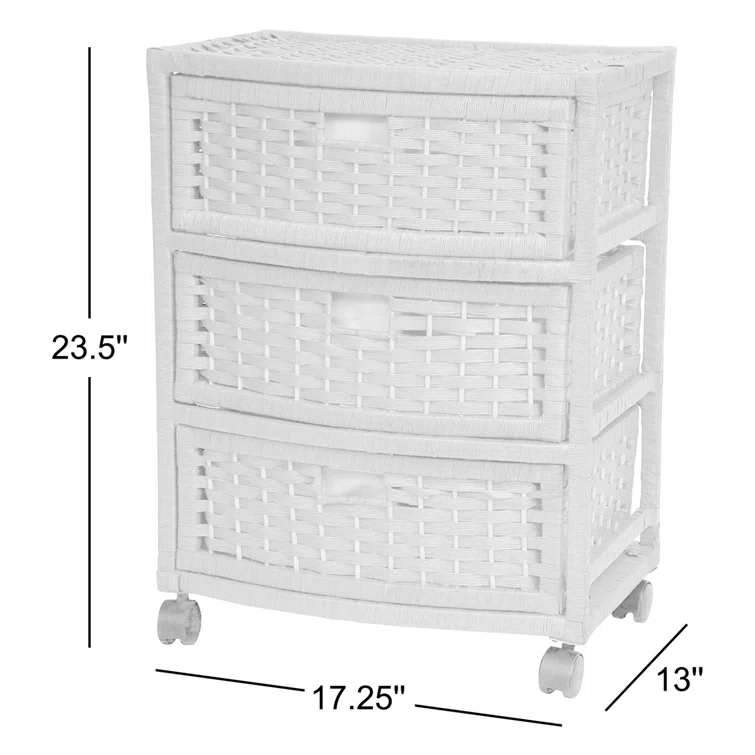 Tianna 3 Drawer Storage Drawer