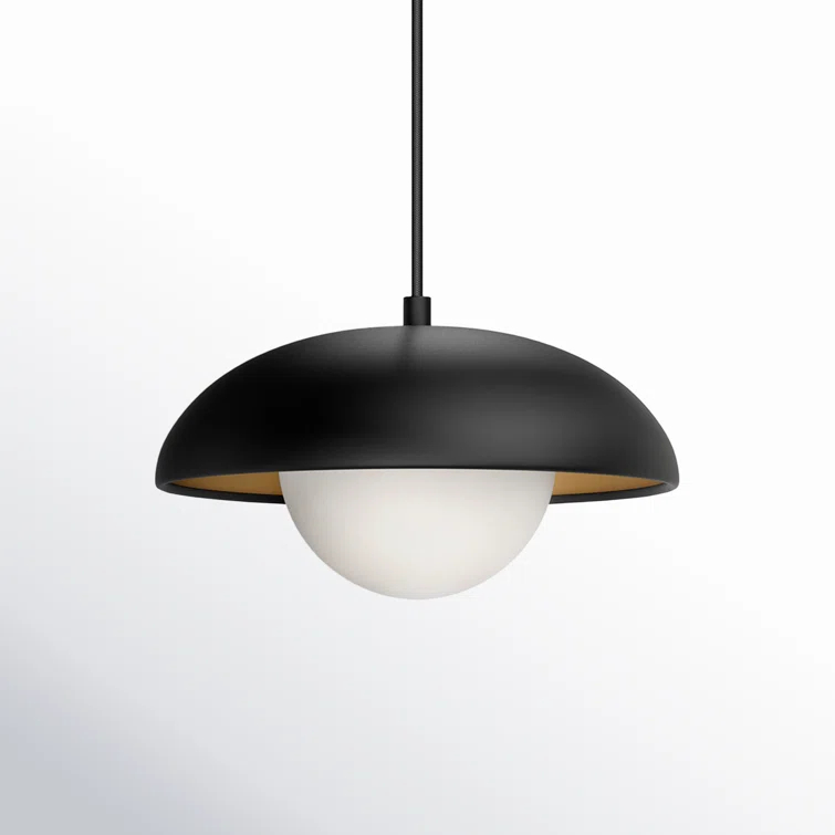 Alessia Single Light Glass Pendant