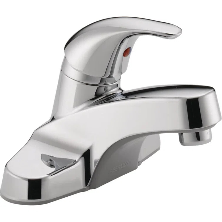 Core Centerset Bathroom Faucet with Drain Assembly, 2-handle Bathroom Sink Faucet
