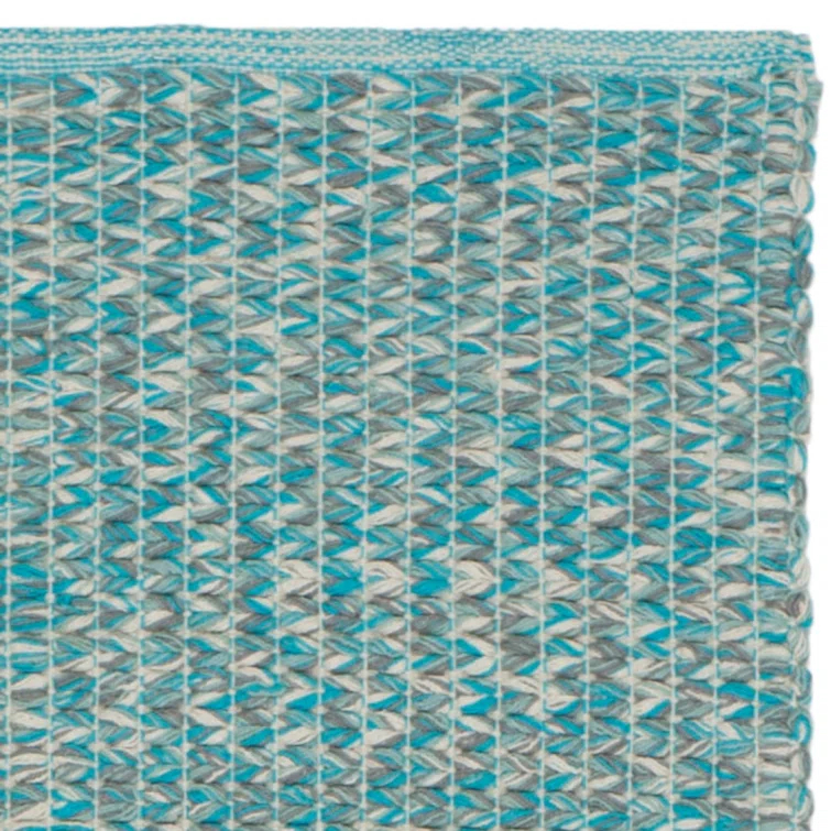 Alberta Hand Woven Cotton Abstract Rug