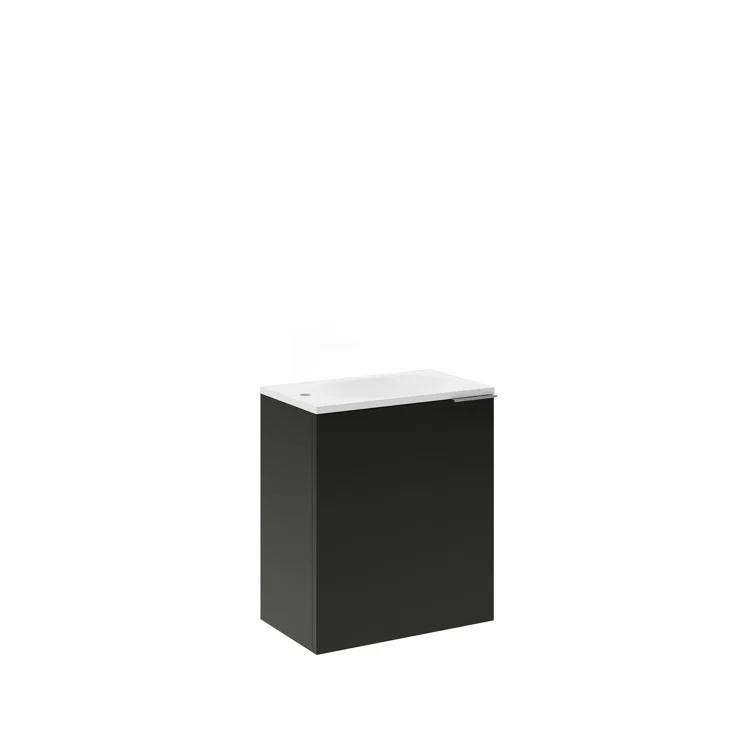 Valencia 20" Wall Mount Single Sink Bathroom Vanity with Top and Sink (Faucet Not Included)