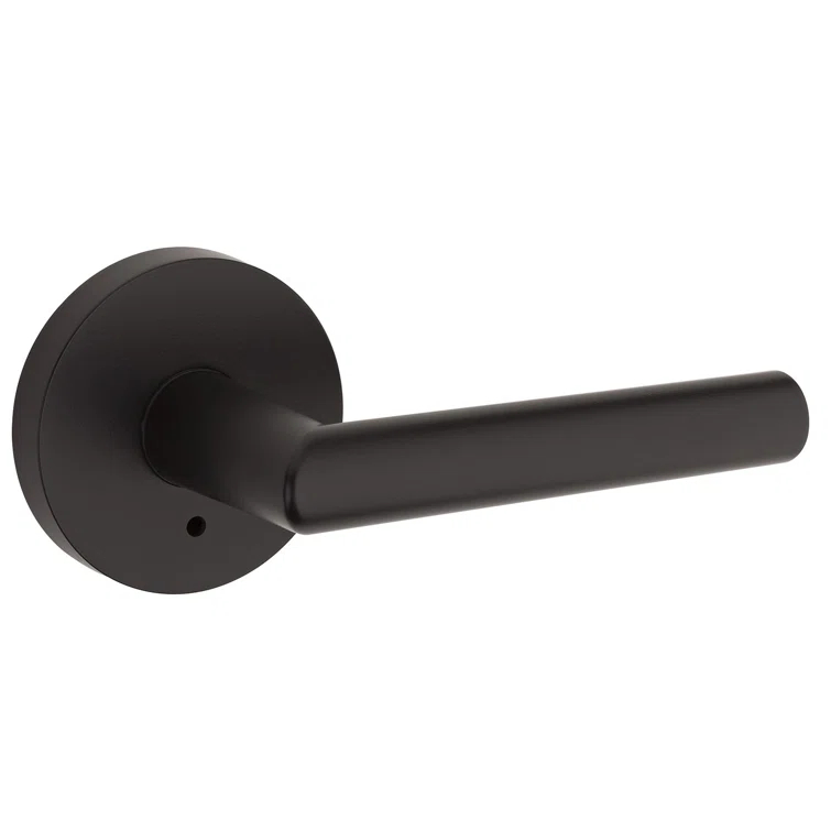 Milan Privacy Door Lever with Round Rosette