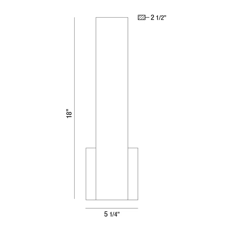 Annette LED Flush Mounted Sconce
