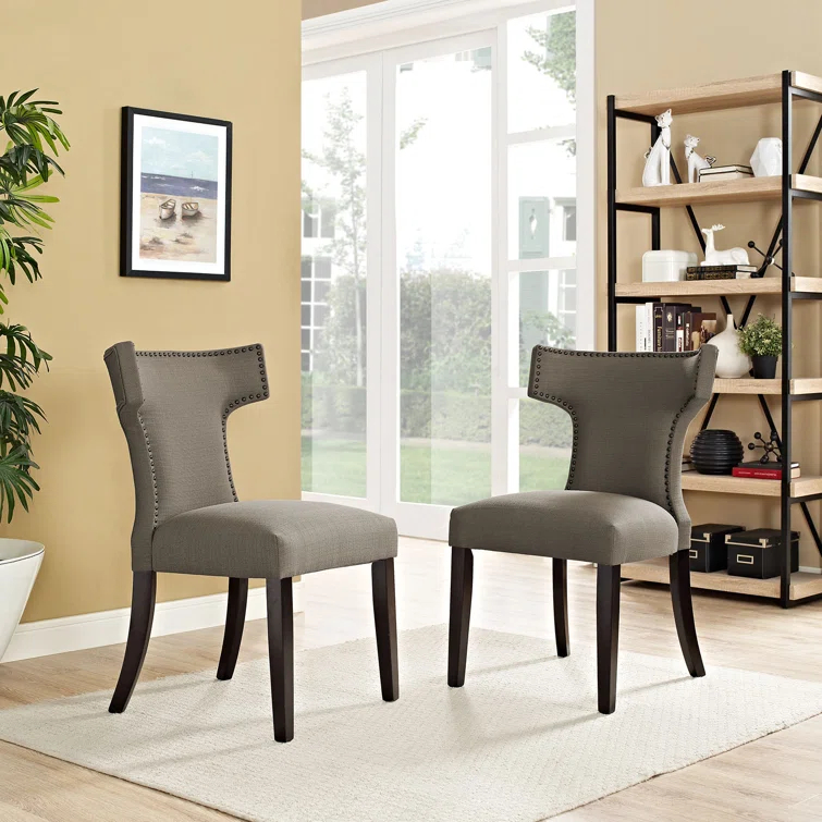 Modway Curve Fabric Dining Chair