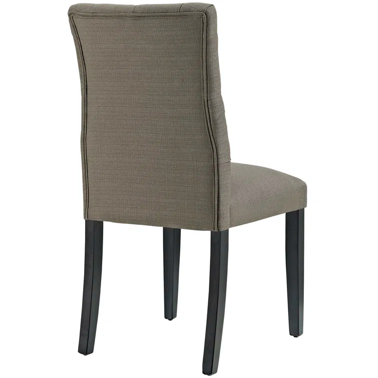 Modway Duchess Button Tufted Fabric Dining Chair