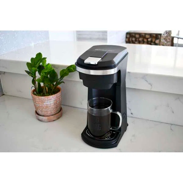 Culinary Chef, 2 In 1 Coffee Maker K Cup/Ground Coffee Compatible, Black