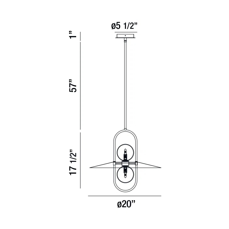 Millbrook 2 - Light Dimmable LED Classic / Traditional Chandelier