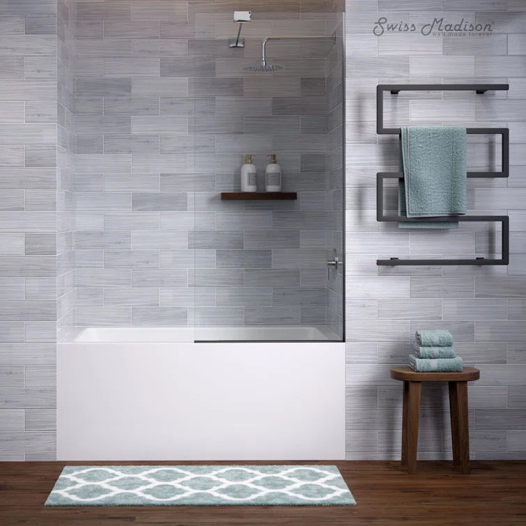 Voltaire 54" x 30" Alcove Bathtub with Apron