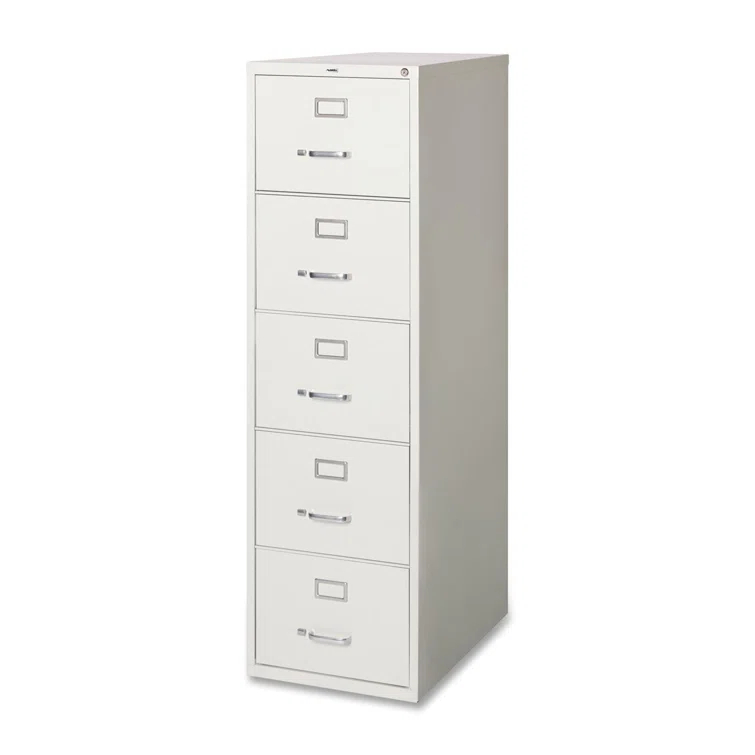 Fortress 18'' Wide 5 -Drawer Steel File Cabinet