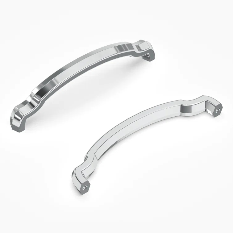 Hickory Hardware Veranda Kitchen Cabinet Handles, Solid Core Drawer Pulls for Cabinet Doors (Set of 10)