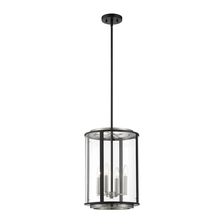 Tambouro 4 - Light Matte Black Unique/Statement Pendant