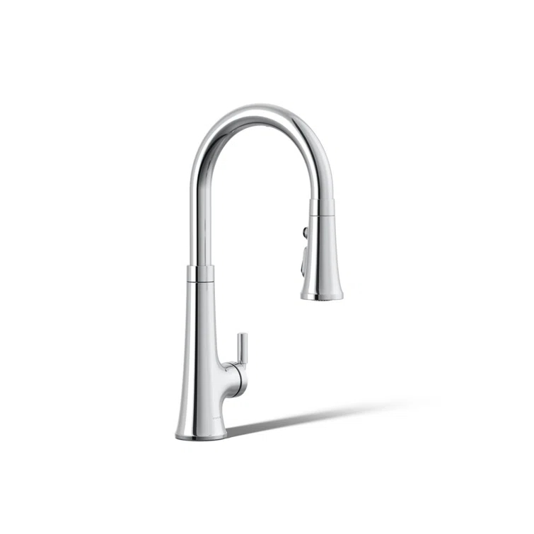 Tone Touchless Pull-Down Kitchen Sink Faucet with Three-Function Sprayhead