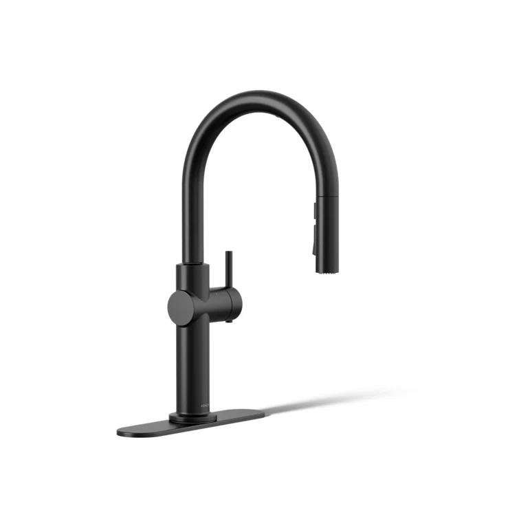 Crue Touchless Pull-Down Kitchen Sink Faucet with Three-Function Sprayhead