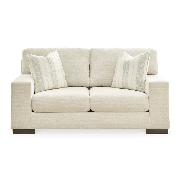 Calloway 70" Square Arm Loveseat with Reversible Cushions