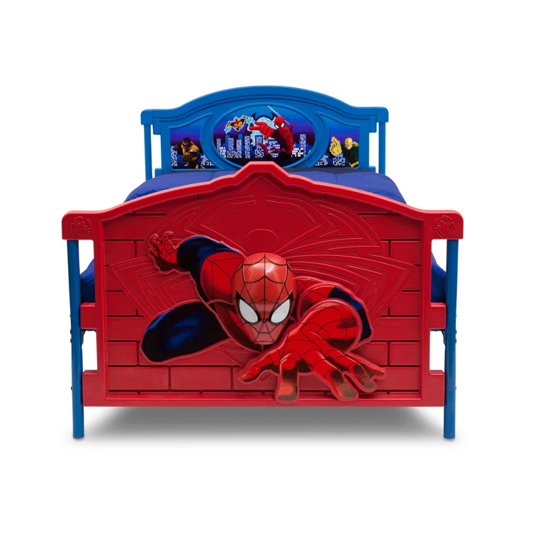 Marvel Spider-Man 3-D Twin Bed