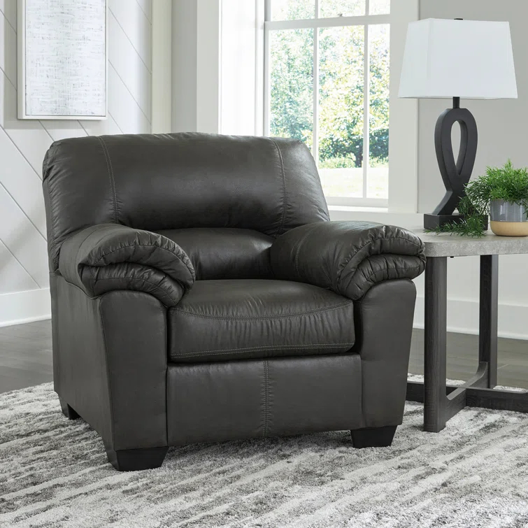 Antolin Faux Leather Armchair