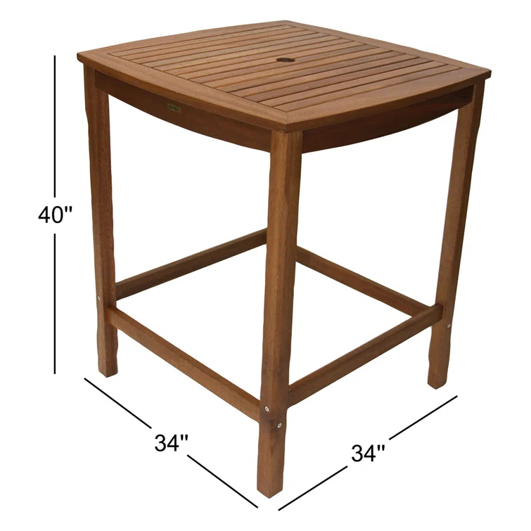 Benedetto 34'' Outdoor Bar Table