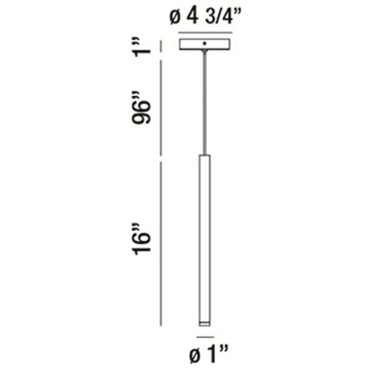 Navada 1 - Light LED Single Pendant