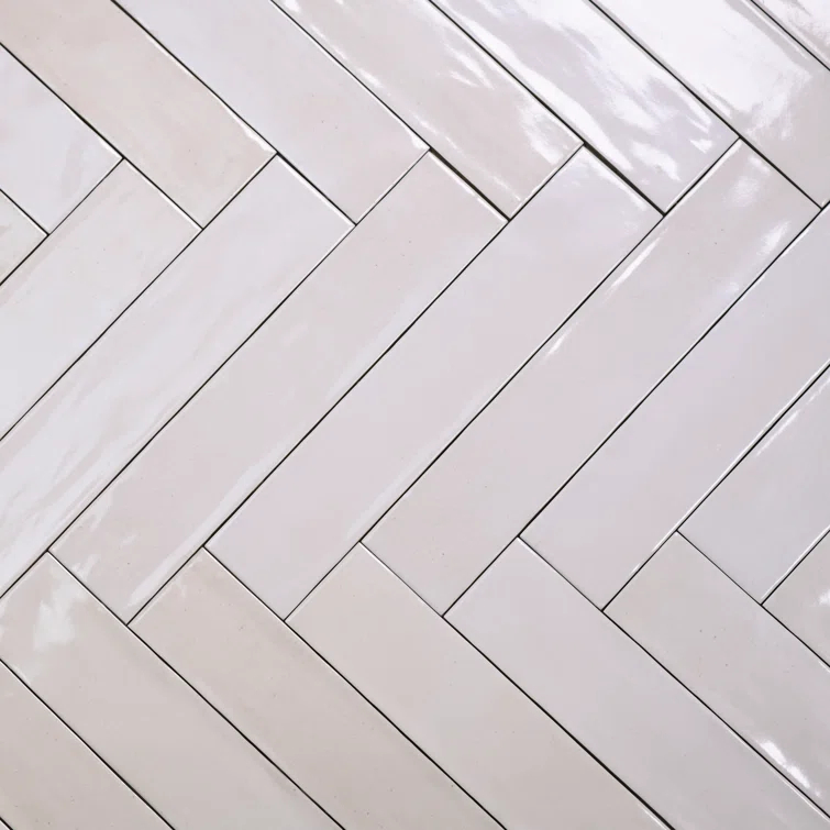 Celine 2.5" x 12" Porcelain Mosaic Sheet Wall & Floor Tile