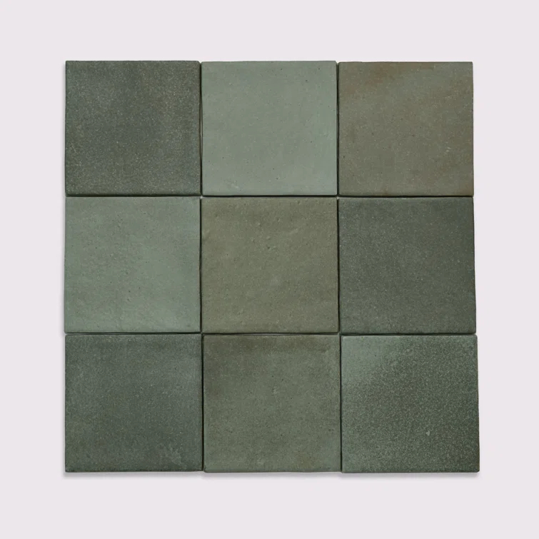 Celine 4" x 4" Porcelain Concrete Look Wall & Floor Tile