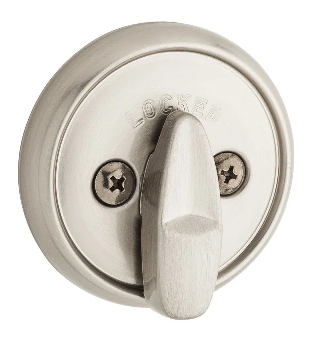 Kwikset 660 Sgl Cyl Deadbolt in SN