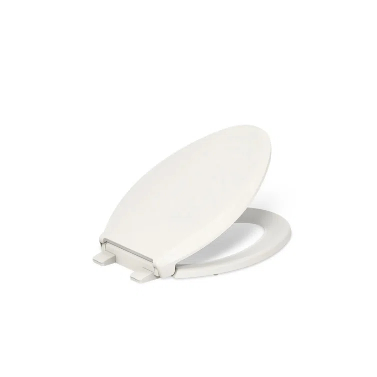 Kohler Brevia Quiet-Close Toilet Seat with Grip-Tight Bumpers and Quick-Attach Hardware