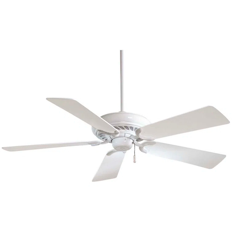 52" Supra 5 - Blade Standard Ceiling Fan with Pull Chain