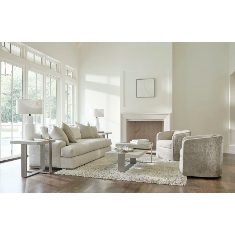 Eliot Upholstered Swivel Barrel Chair
