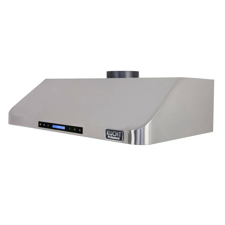Kucht 36" Stainless Steel 900 CFM Ducted (Vented) Under Cabinet Range Hood with Baffle Filter