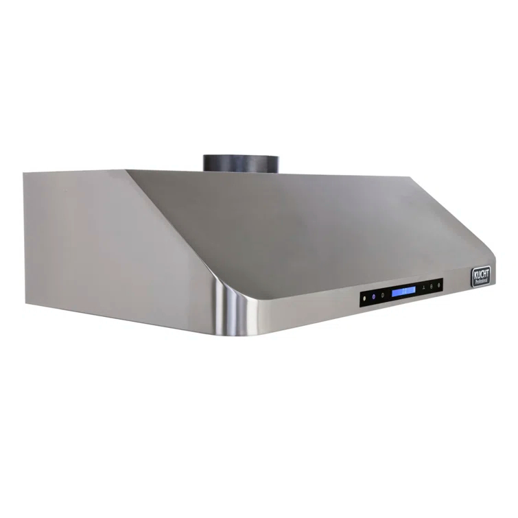 Kucht 36" Stainless Steel 900 CFM Ducted (Vented) Under Cabinet Range Hood with Baffle Filter