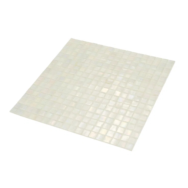 Skosh 0.6" x 0.6" Glass Grid Mosaic Wall & Floor Tile