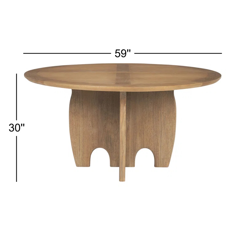 59'' Round Dining Table