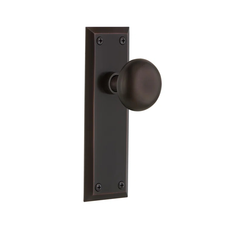 New York Plate with New York Door Knob