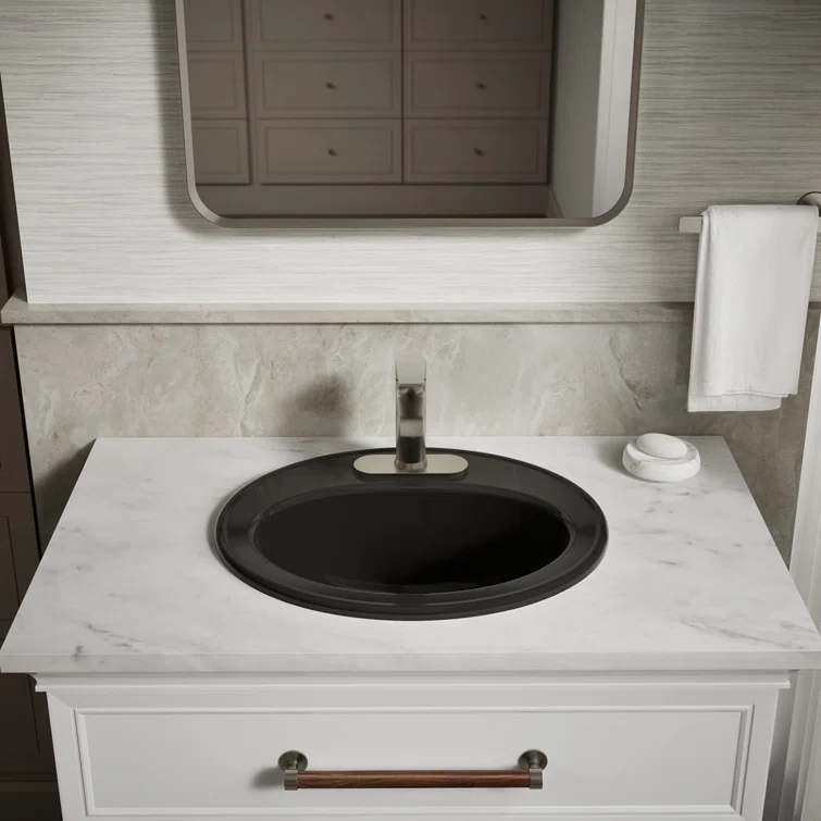 Pennington® Self-Rimming Drop-in Bathroom Sink with 4" Centers