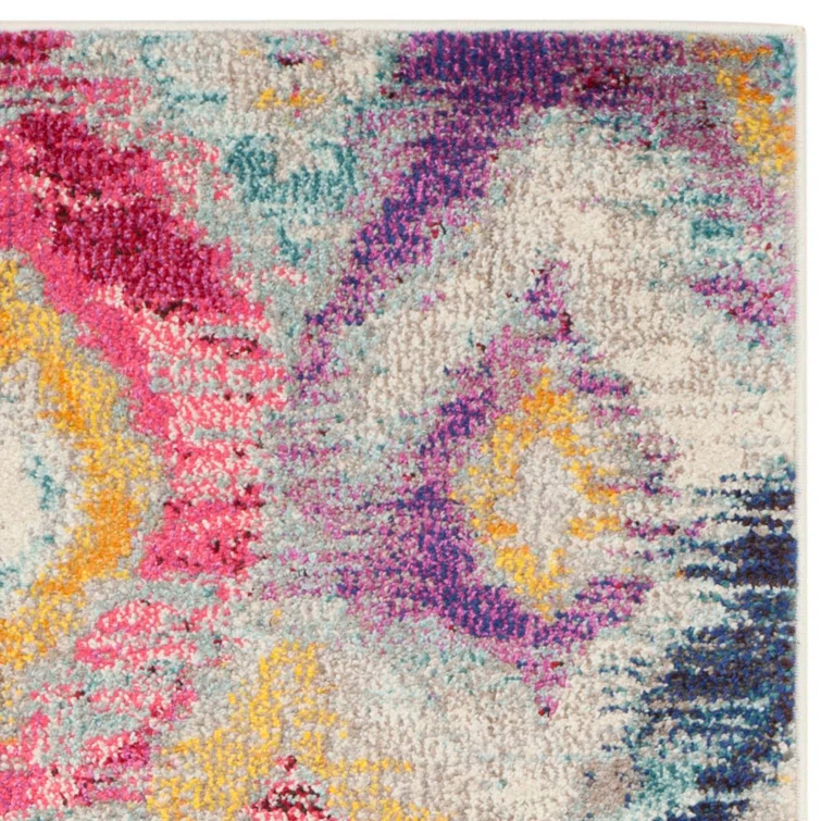 Theresa Performance Geometric Rug
