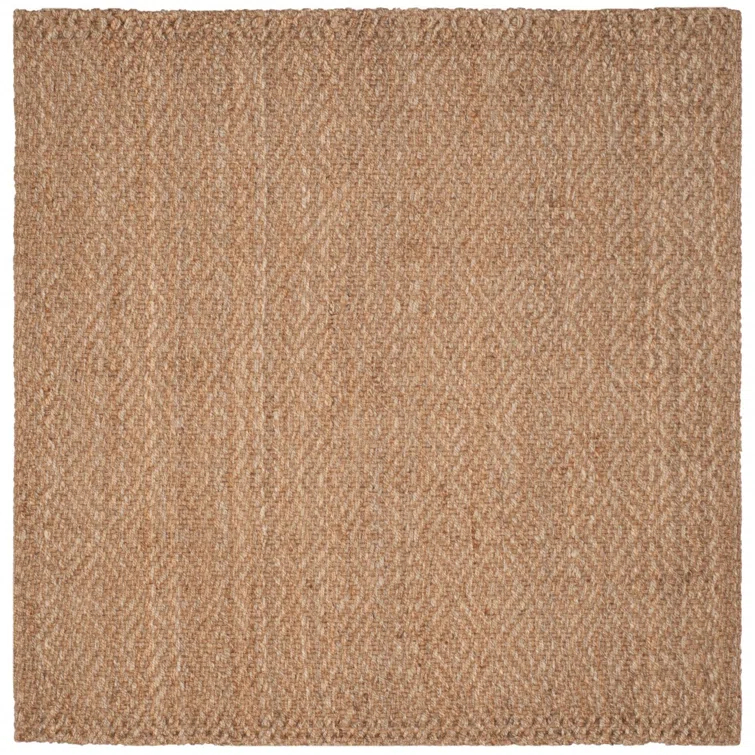 Erroll Pollux Handmade Flatweave Jute/Sisal Area Rug in Brown